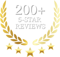 200+ 5 Star Reviews