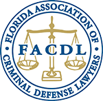 Logo Recognizing The Law Office of Matthew Konecky, P.A.'s affiliation with FL Association of Criminal Defense Lawyers