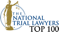 Logo Recognizing The Law Office of Matthew Konecky, P.A.'s affiliation with National Trial Lawyers Top 100